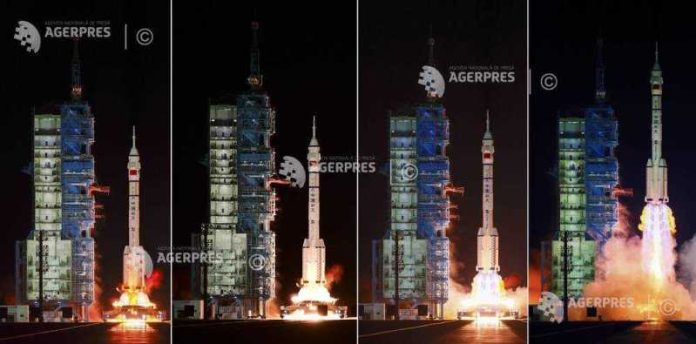 Panică: Trei astronauți se află pe Stația Tiangong, misiune de 6 luni