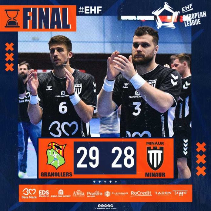 Minaur Baia Mare pierde în Spania și e eliminat din EHF EL